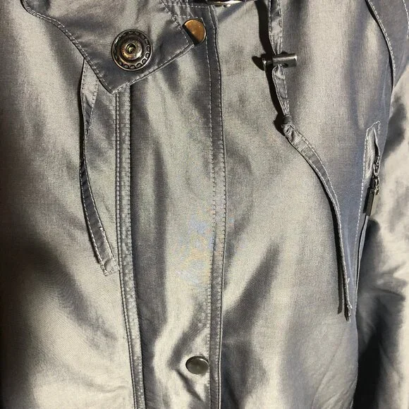 Rare Boeing Collectible Unisex Hooded Parka Jacket | Metallic Green-Bronze XL - Picture 7 of 15